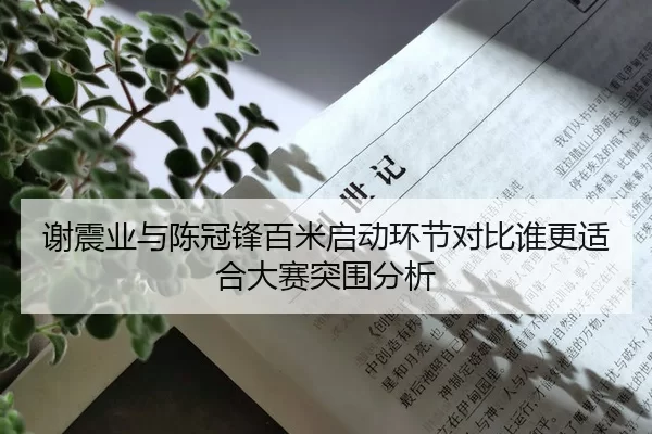 谢震业与陈冠锋百米启动环节对比谁更适合大赛突围分析